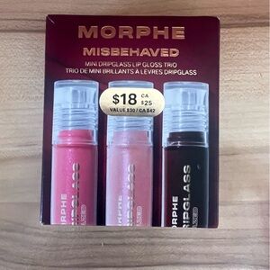 Morphe Misbehaved Mini Lip Gloss Trio - Vibrant Shades